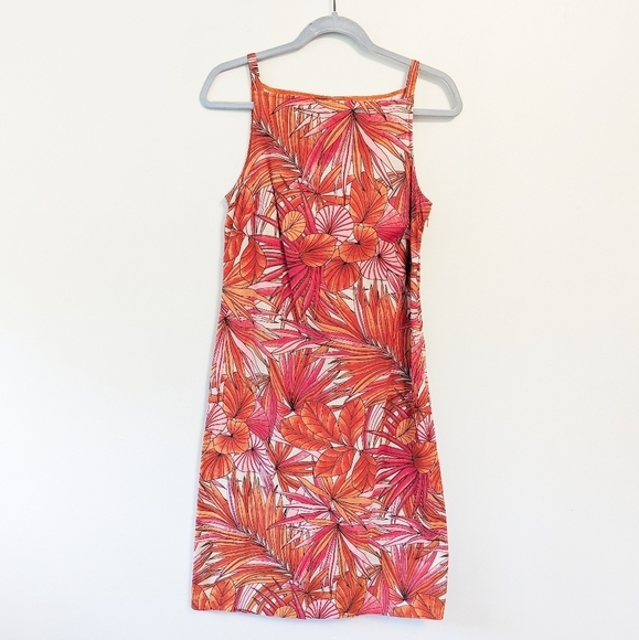 Vintage 90s Y2K Vivienne Tam Tropical Floral Dress ASO Phoebe Friends - Picture 1 of 15